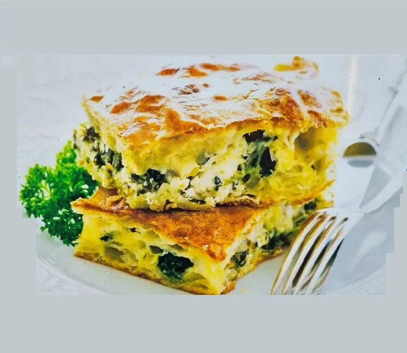 Börek mit Käse und Spinat